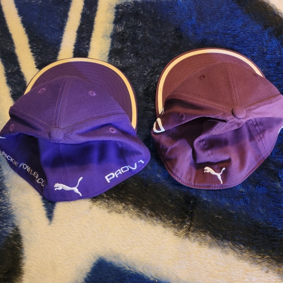 RICKIE FOWLER PURPLE MONOLINE HATS SIZE S/M - Picture 2 of 3